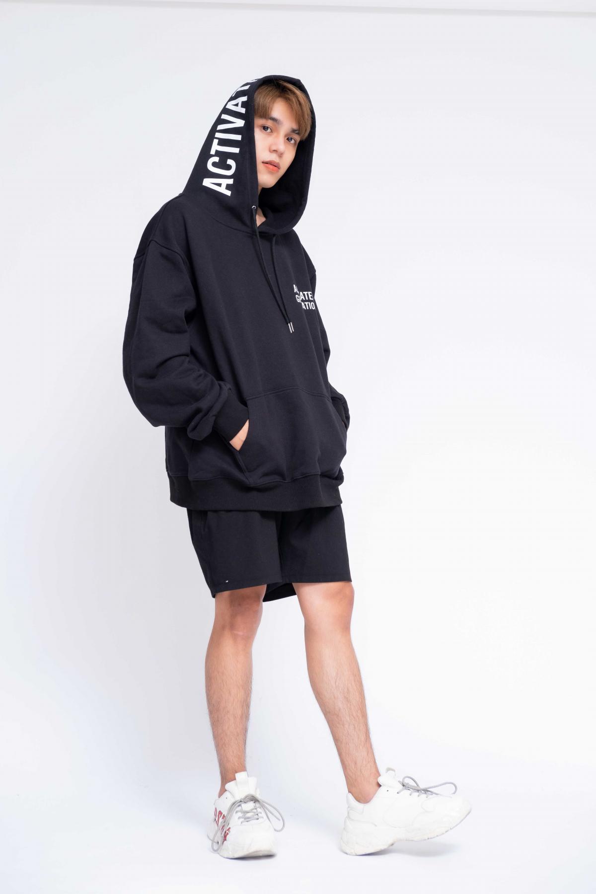 Áo Hoodie Oversized Nam Activated Generation #1