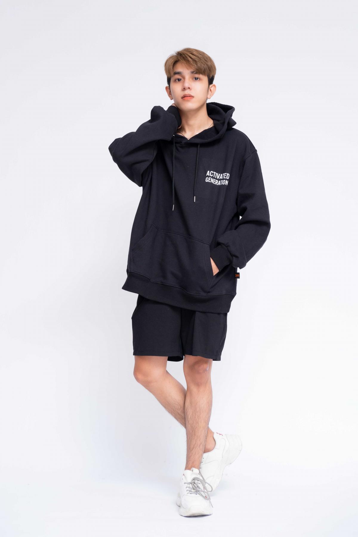 Áo Hoodie Oversized Nam Activated Generation #3