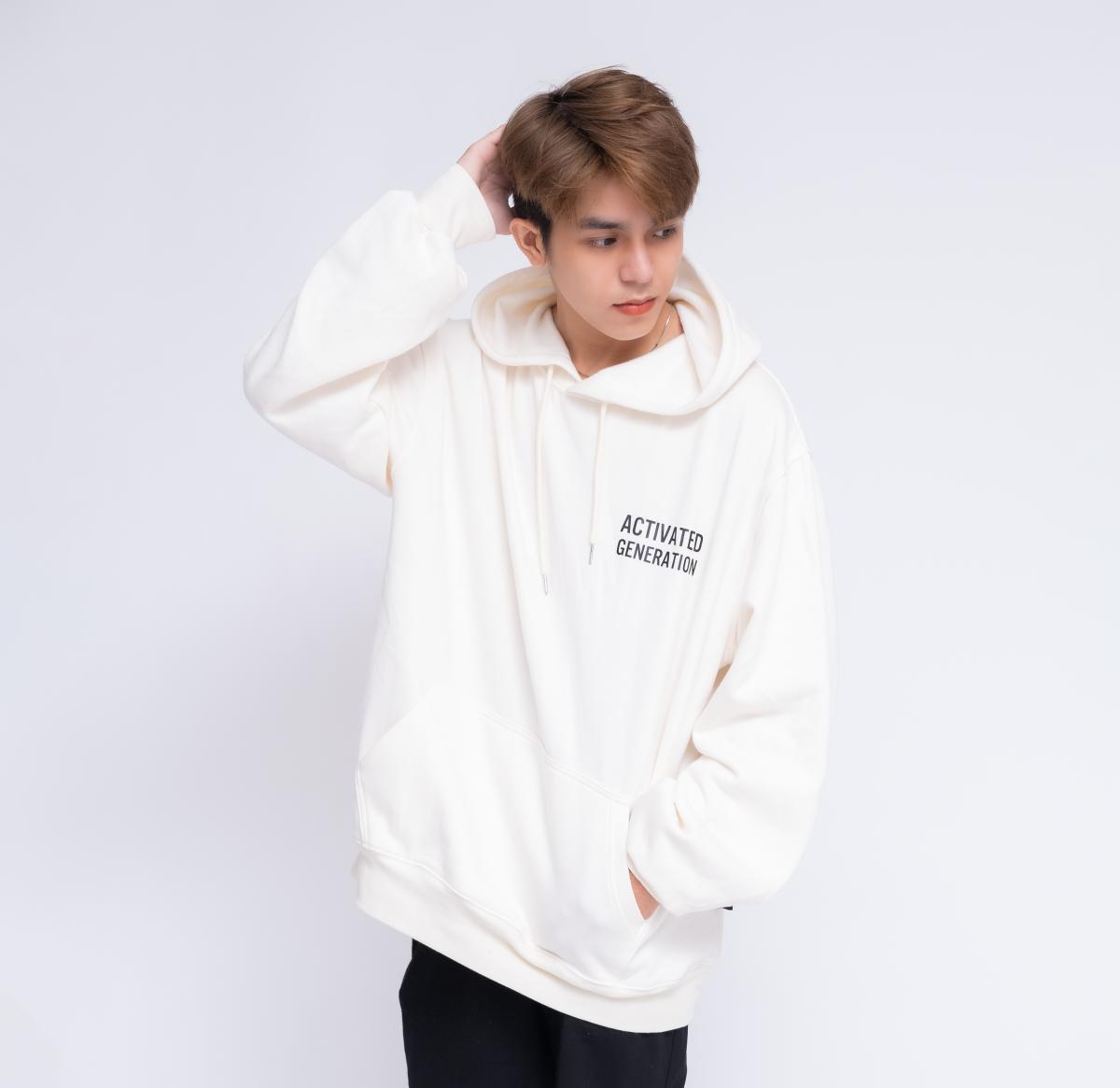 Áo Hoodie Oversized Nam Activated Generation Big Icon #0