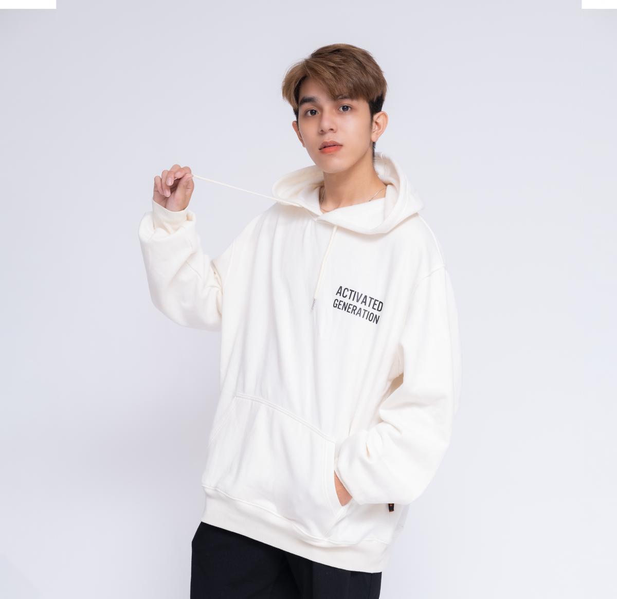 Áo Hoodie Oversized Nam Activated Generation Big Icon #1