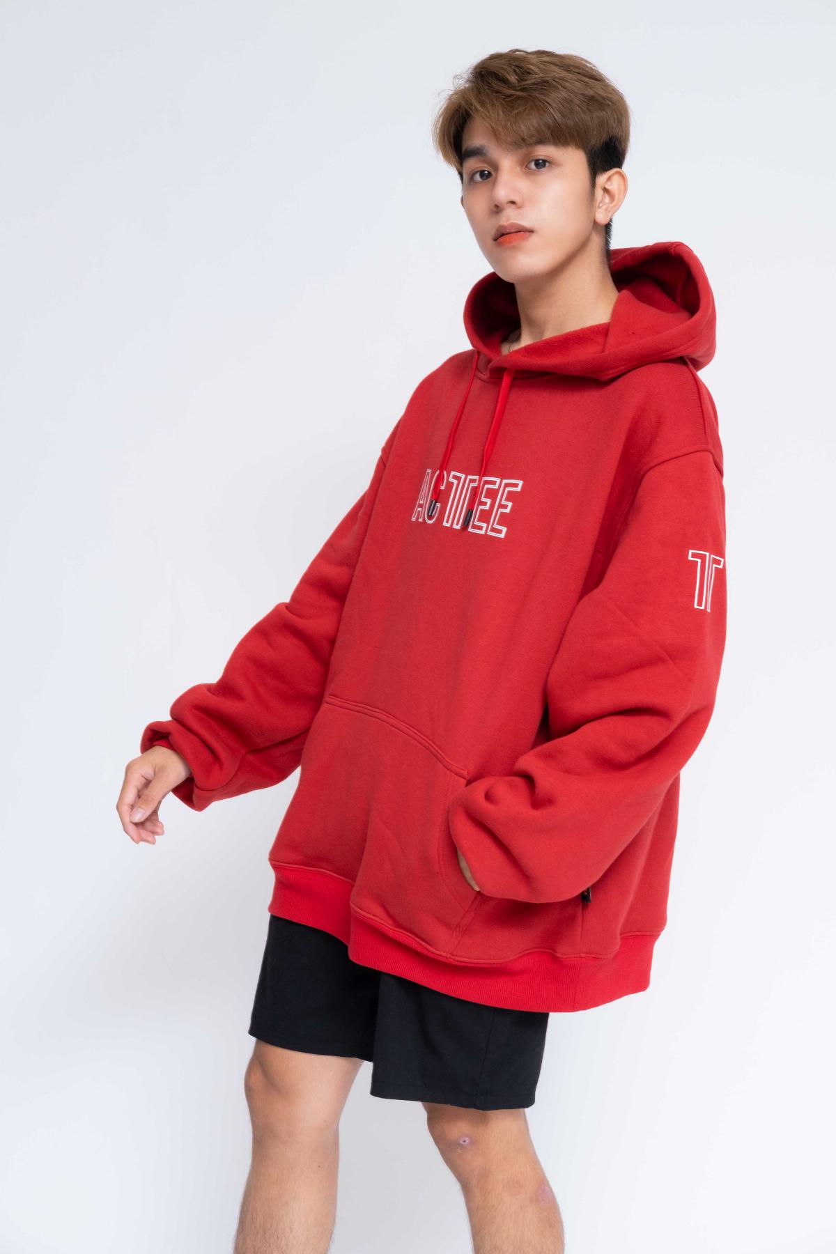 Áo Hoodie Oversized Nam Acttee Line #1