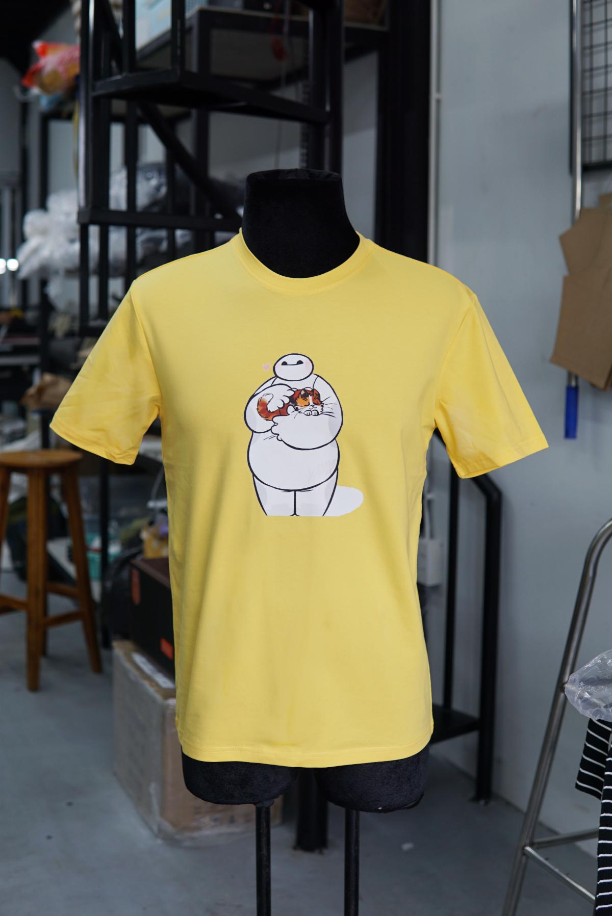 ĐƠN HÀNG IN ÁO THUN THEO YÊU CẦU - BAYMAX #0