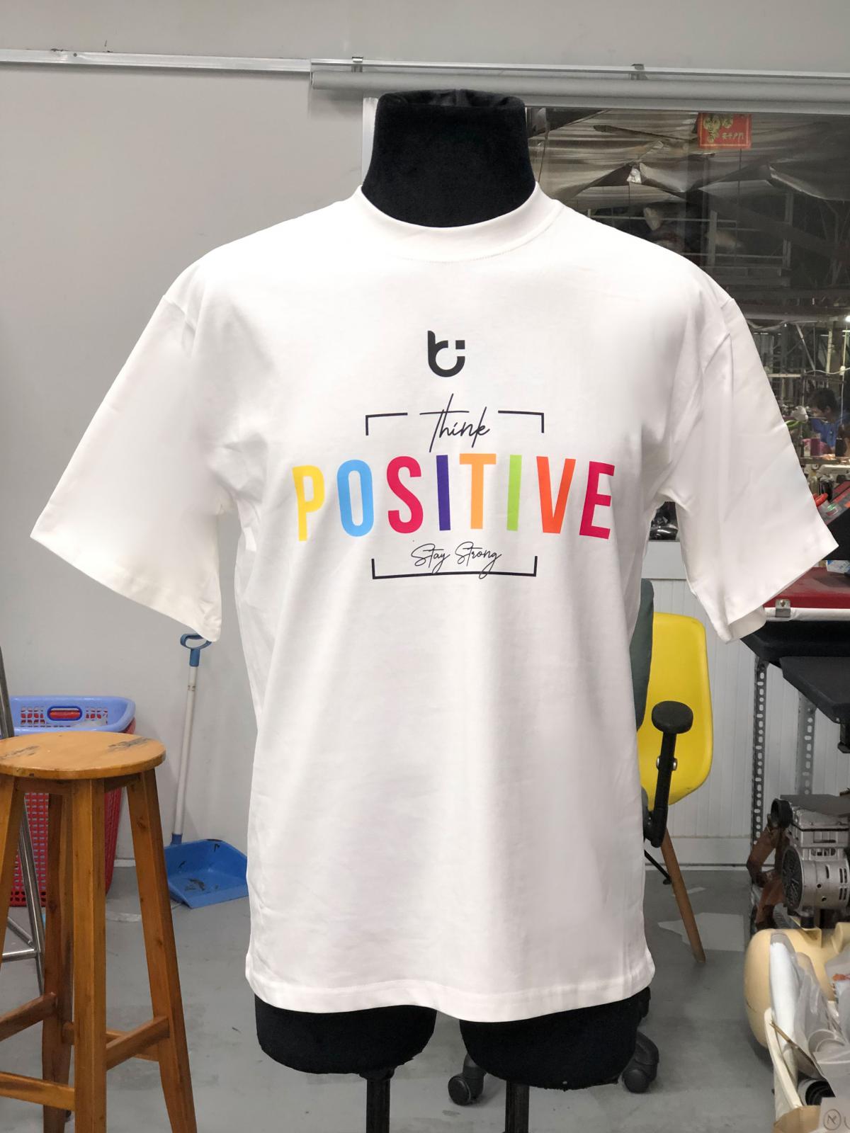 ĐƠN HÀNG IN ÁO THUN THEO YÊU CẦU - THINHK POSITIVE #0