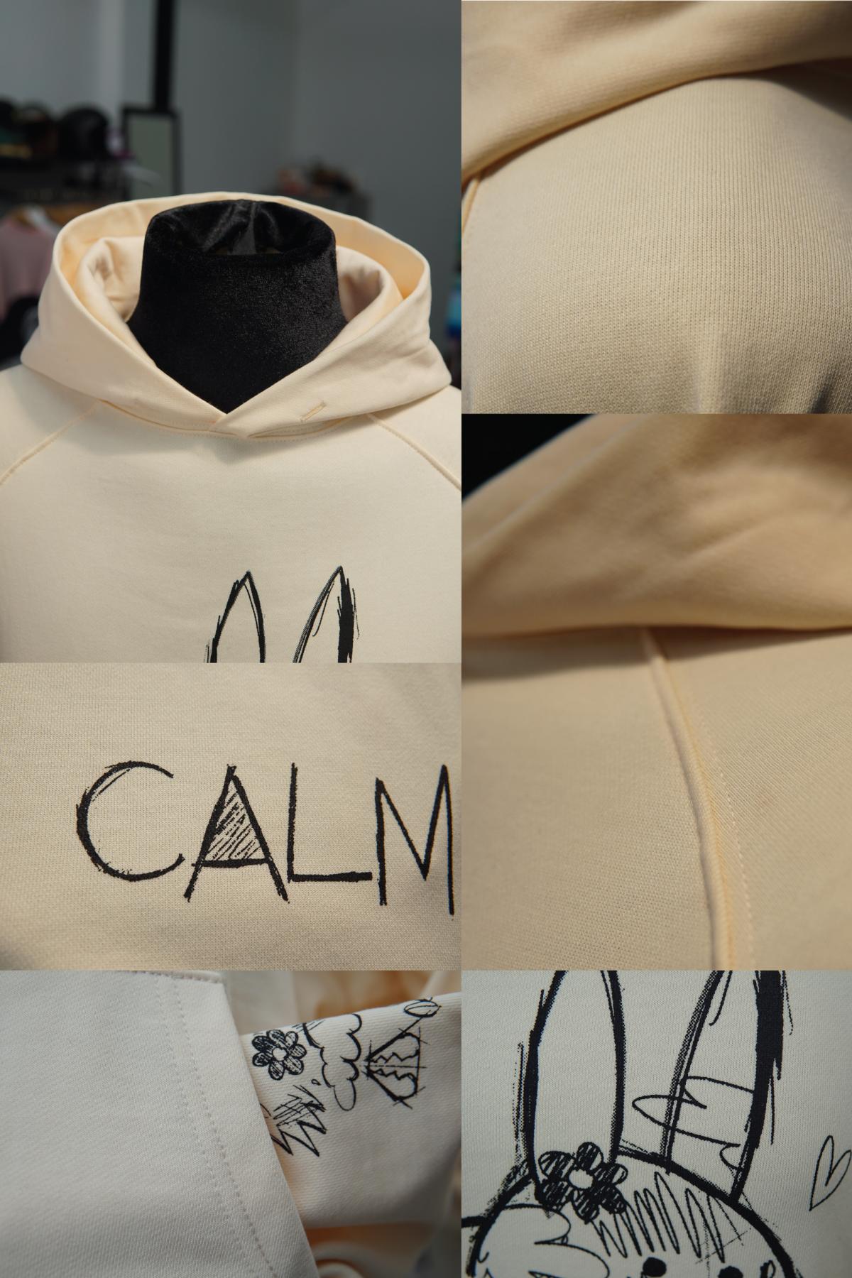 Xưởng May Gia Công Áo Hoodies | Mẫu Calmbunny #2