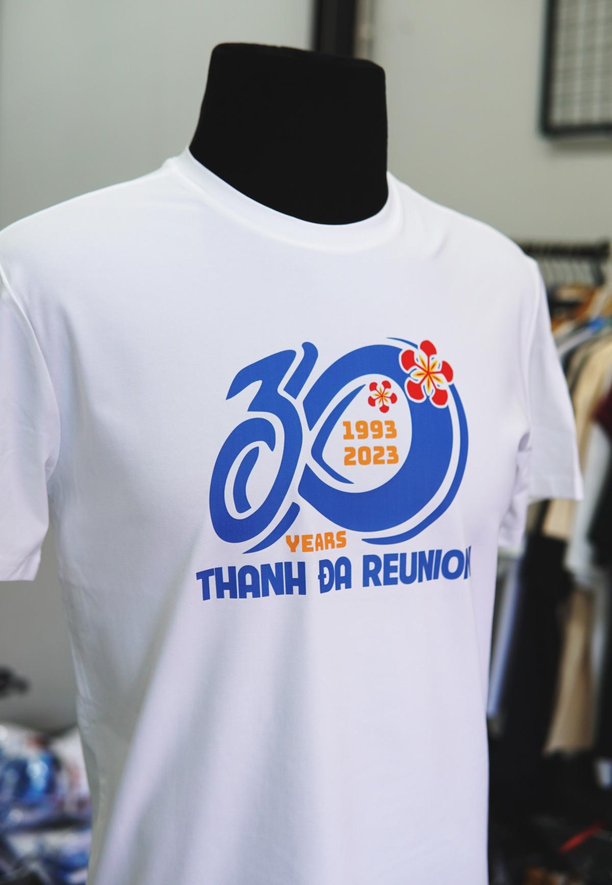 ĐƠN HÀNG IN ÁO THUN THEO YÊU CẦU SỐ LƯỢNG ÍT - THANH ĐA REUNION #1