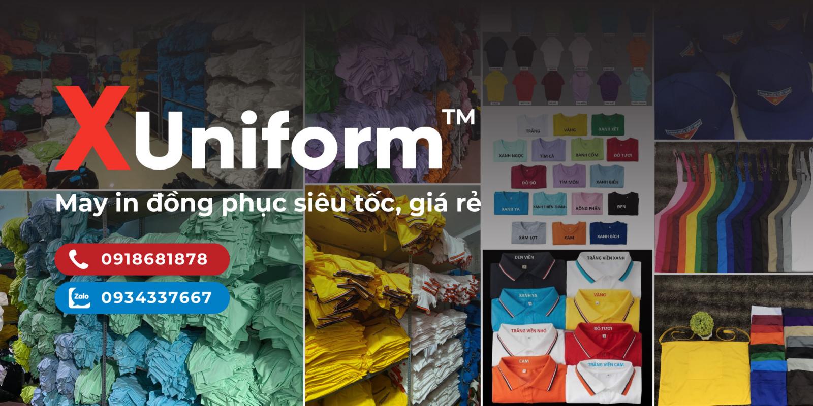 X-UNIFORM - May In Đồng Phục Siêu Tốc, Giá Rẻ