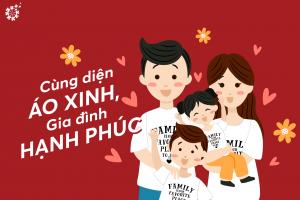 In áo thun gia đình ở đâu?