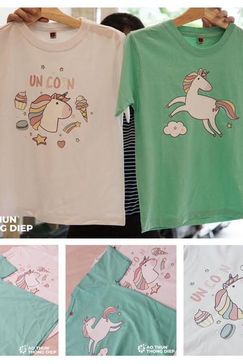 IN ÁO THUN EM BÉ THEO YÊU CẦU - UNICORN